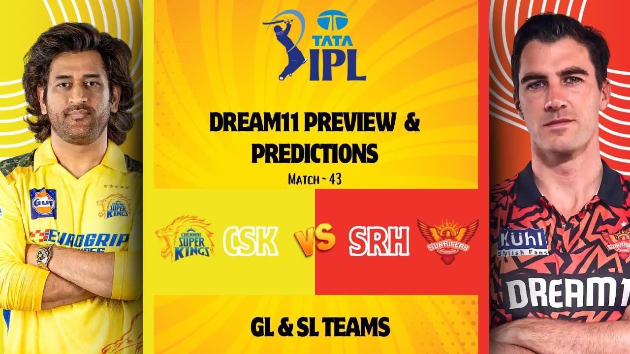 Chennai Super Kings Vs Sunrisers Hyderbad