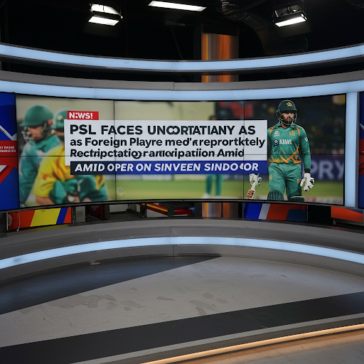 Overseas Cricketers May Exit PSL Amid Rising Regional Tensions: Internal Talks Ongoing