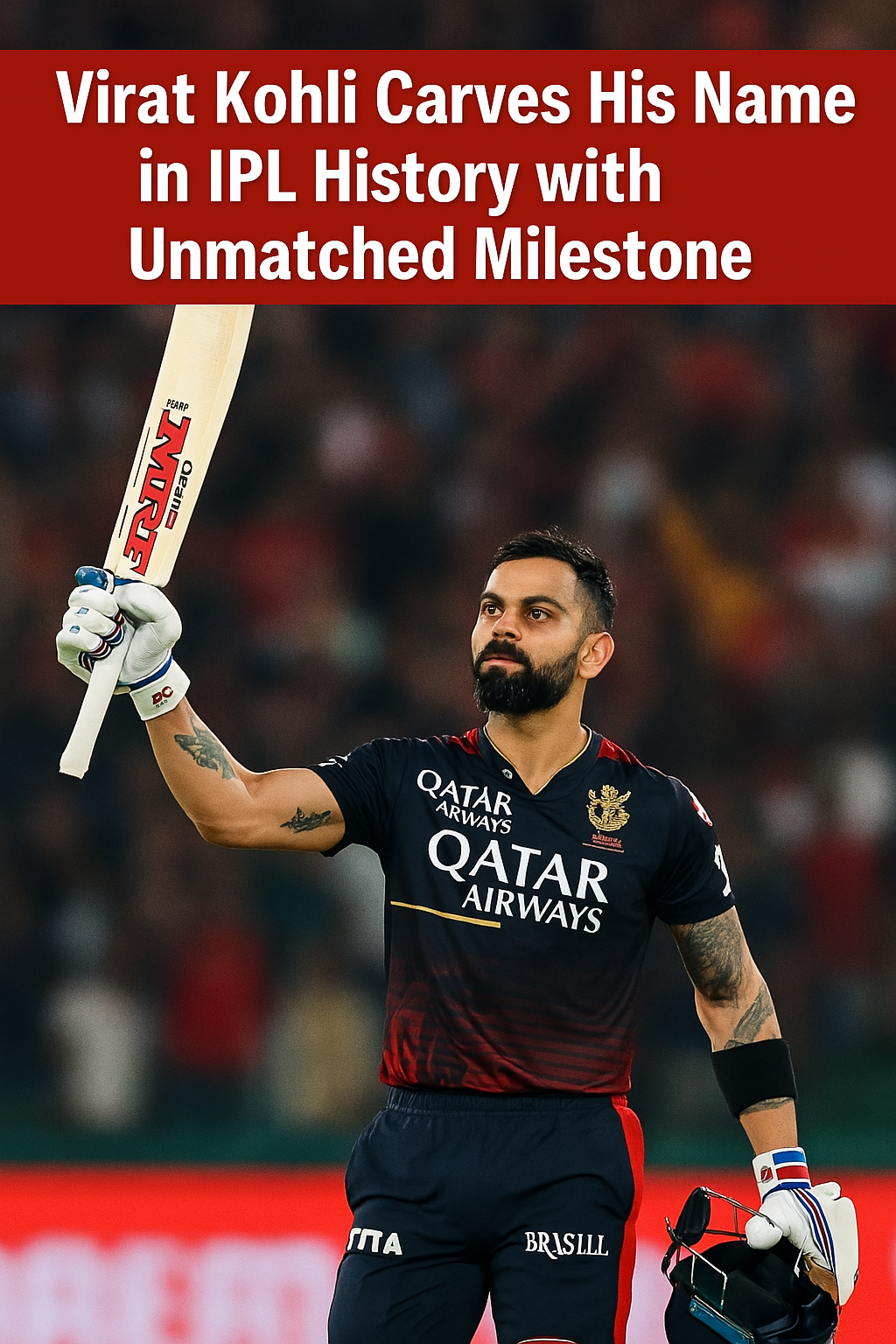 Virat Kohli Carves His Name in IPL History with Unmatched Milestone