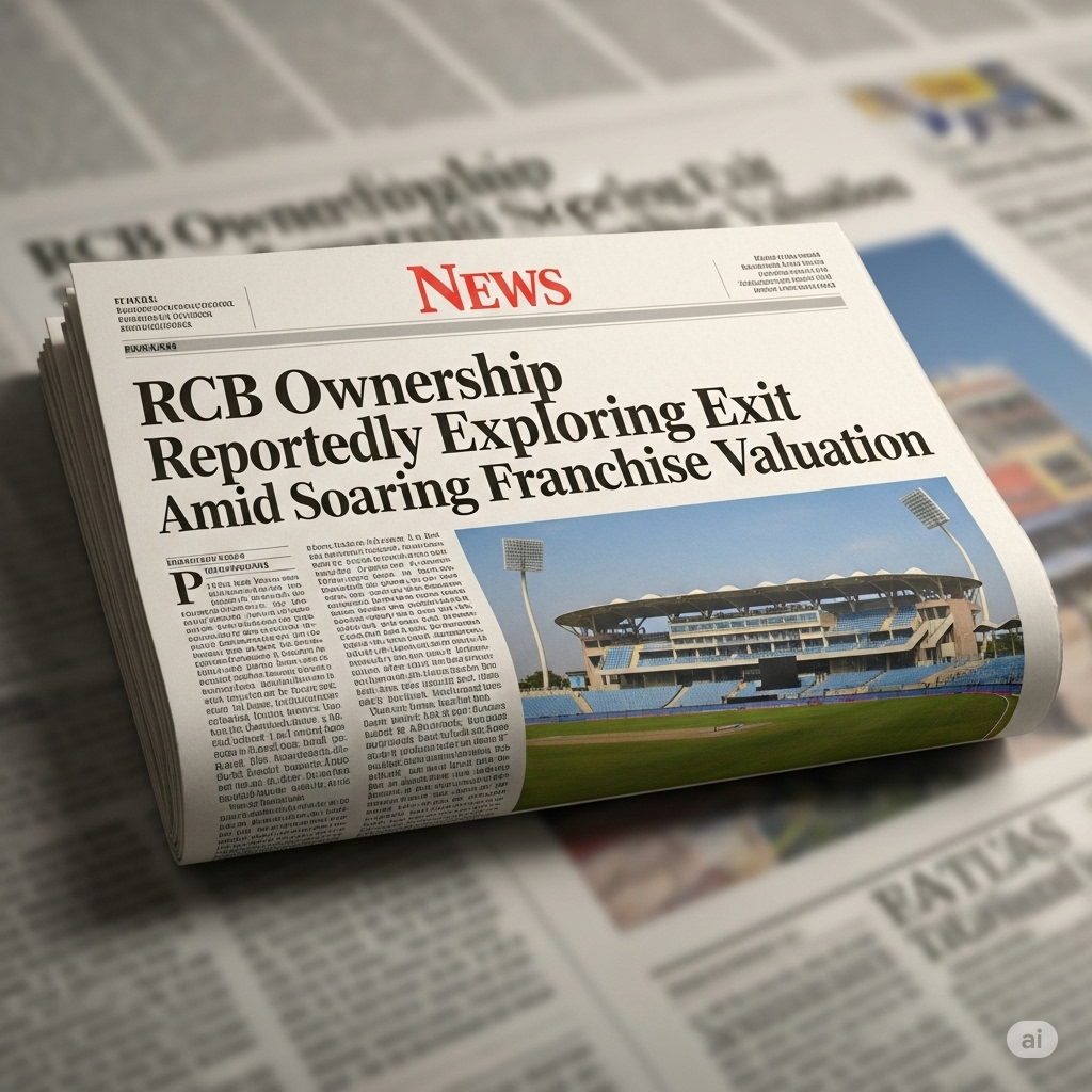 RCB Ownership Reportedly Exploring Exit Amid Soaring Franchise Valuation