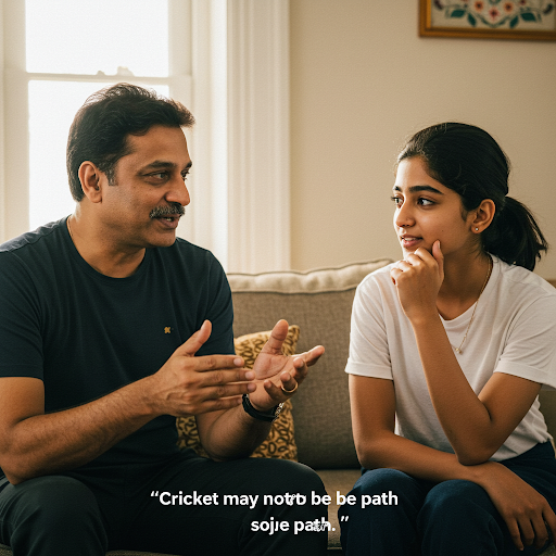 Sanjay Bangar’s Candid Talk with Daughter Anaya: “Cricket May Not Be the Right Fit”