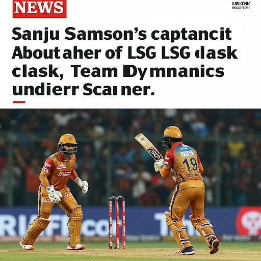 Sanju Samson's Captaincy in Doubt as Rajasthan Royals Face LSG