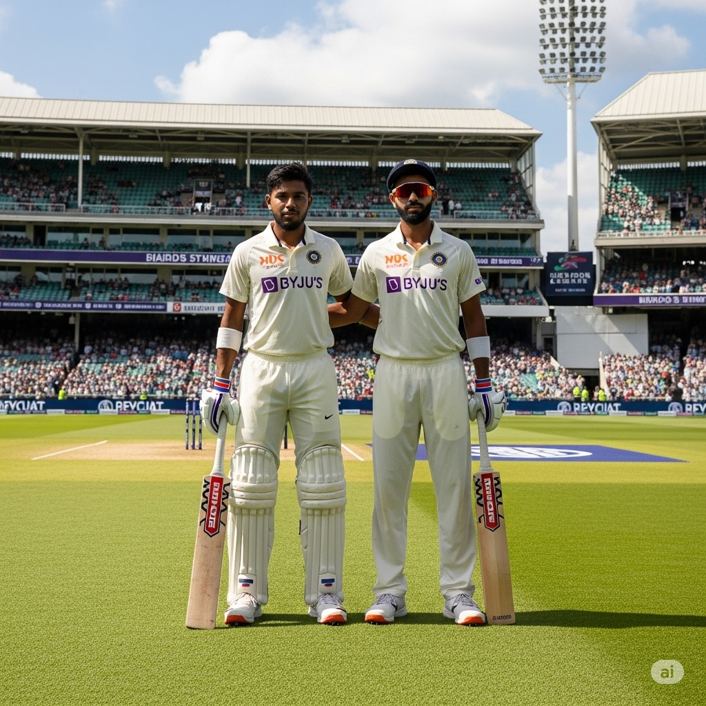 Historic First: Shubman Gill and Rishabh Pant Lead India Together in Landmark Test Against England