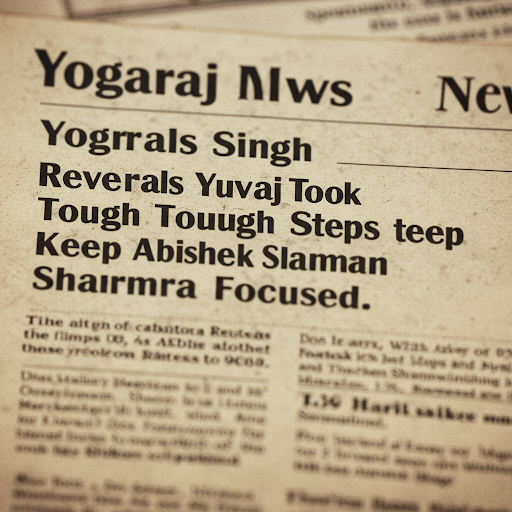 Yograj Singh Reveals Yuvraj Took Tough Steps to Keep Abhishek Sharma Focused