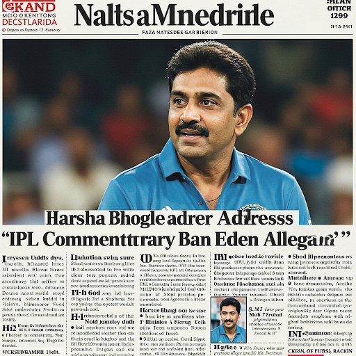 Harsha Bhogle Responds to Claims of 'IPL Commentary Ban' at Eden Gardens