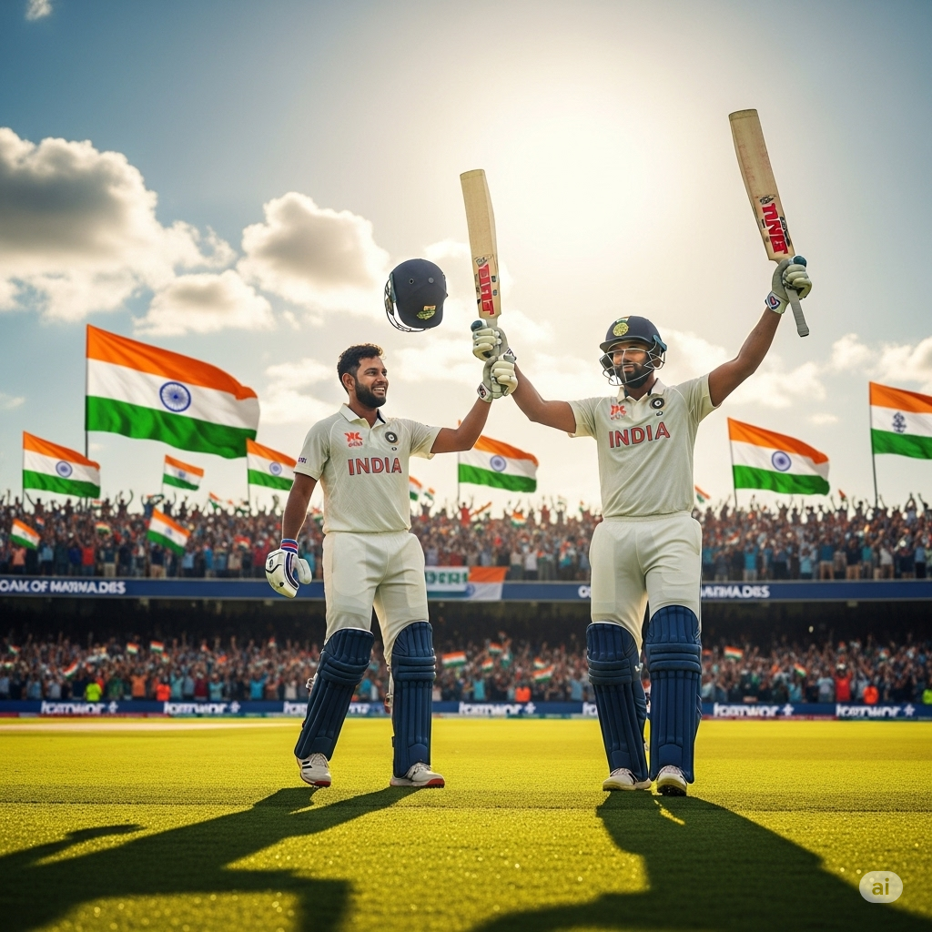 Pant and Rahul Blaze Centuries as India Take Charge on Day 1 Against England