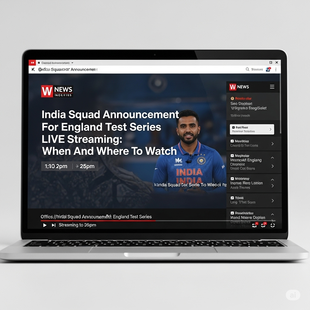 India’s Journey to England: The Squad Reveal You Can’t Miss