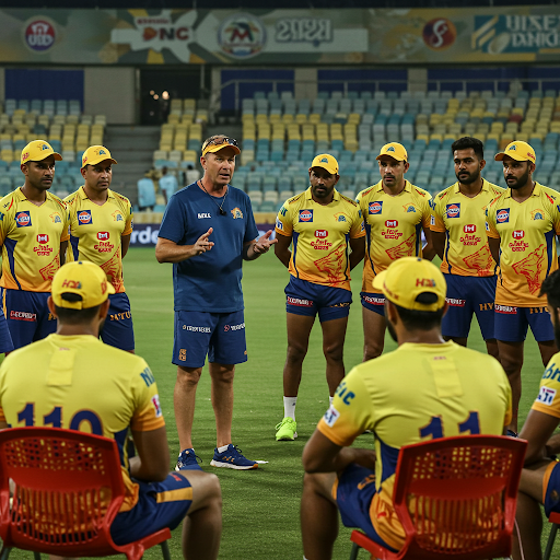 CSK Coach Fleming Challenges Team to Create Their Own Momentum, Not Copy RCB