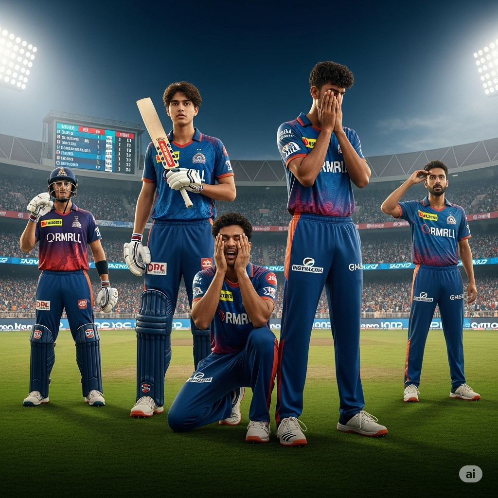 IPL Playoffs Spotlight: Teenage Brilliance and Costly Missteps Shape the Race