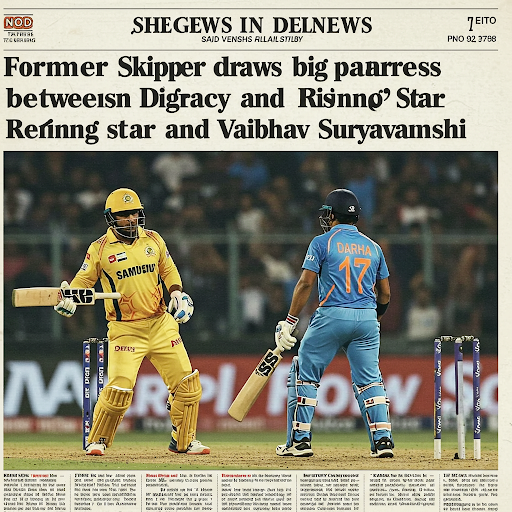 Vaibhav Suryavanshi: The Emerging Star Who Could Follow MS Dhoni’s Footsteps
