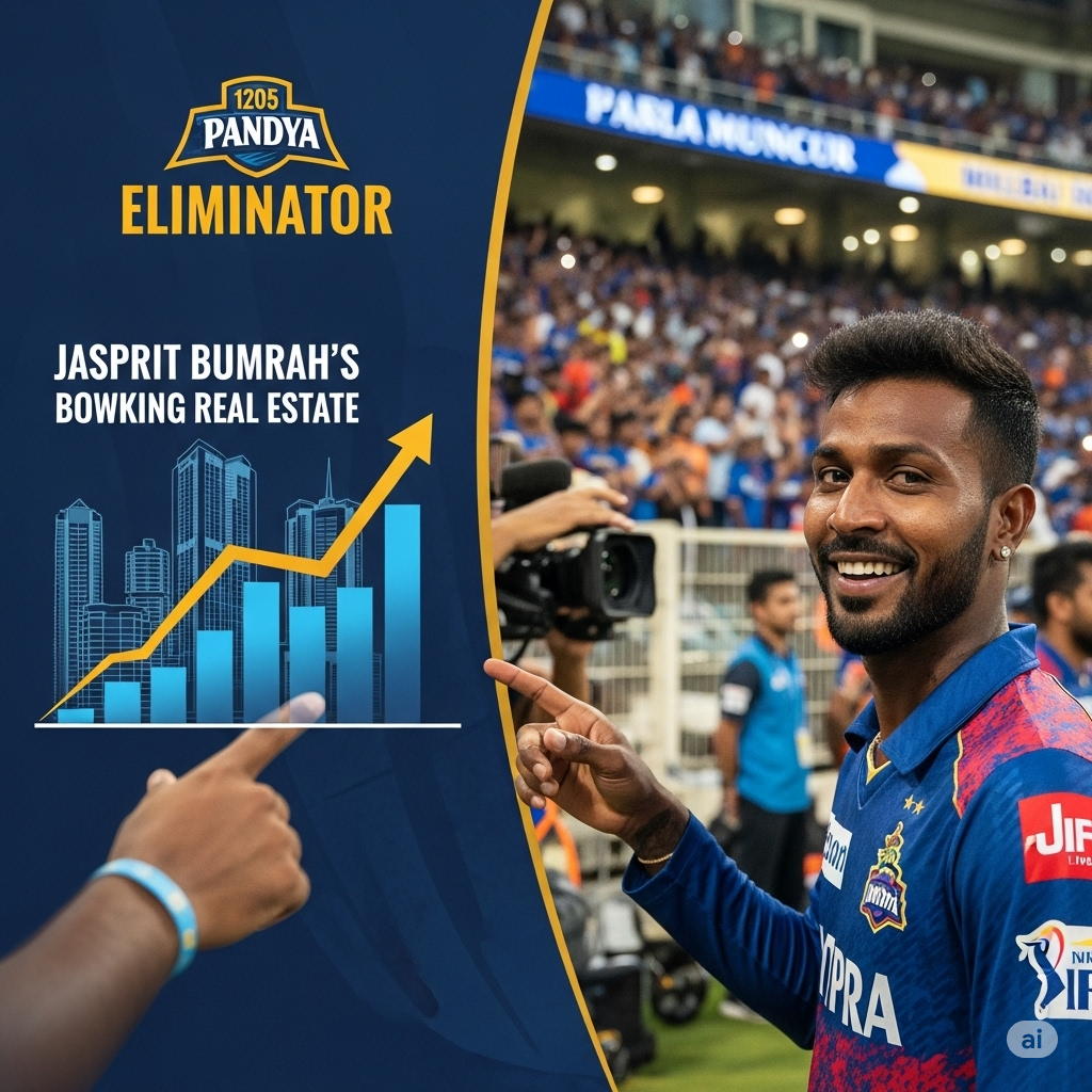 Hardik Pandya Compares Jasprit Bumrah’s Value to Mumbai’s Skyrocketing Property Rates After Key Victory