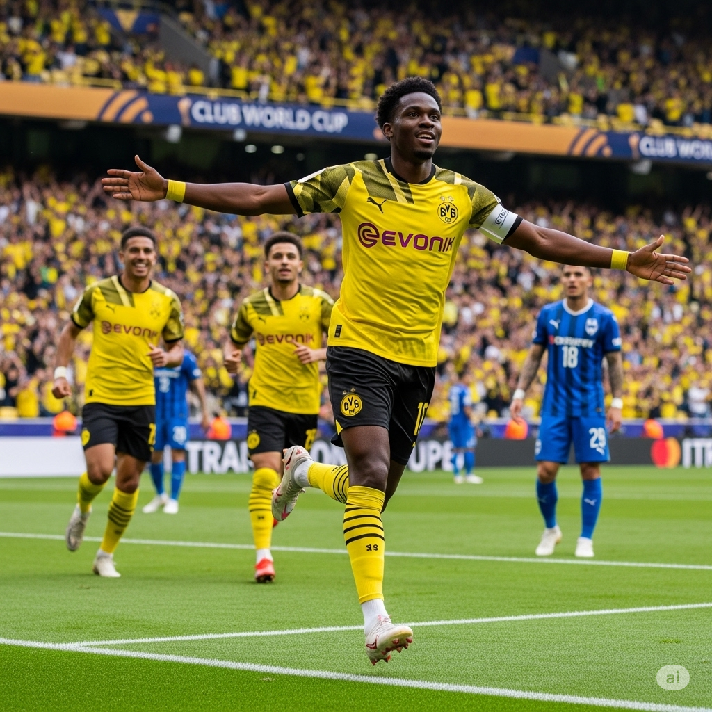 Guirassy’s Twin Strikes Propel Dortmund Past Monterrey Into Club World Cup Quarterfinals