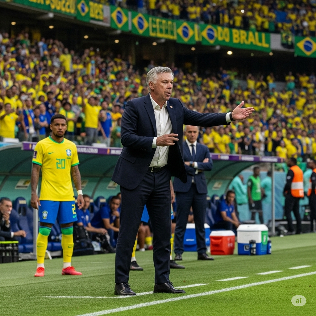 Brazil’s Ancelotti Era Starts With Stalemate As Ecuador Hold Firm