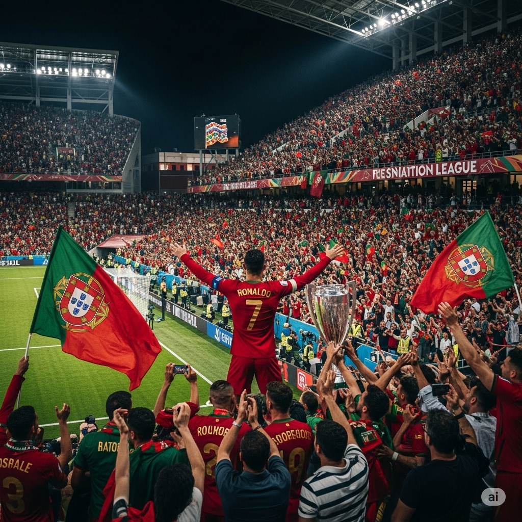 Inside Portugal's Locker Room: How Ronaldo’s Focus Lit the Path to Nations League Glory