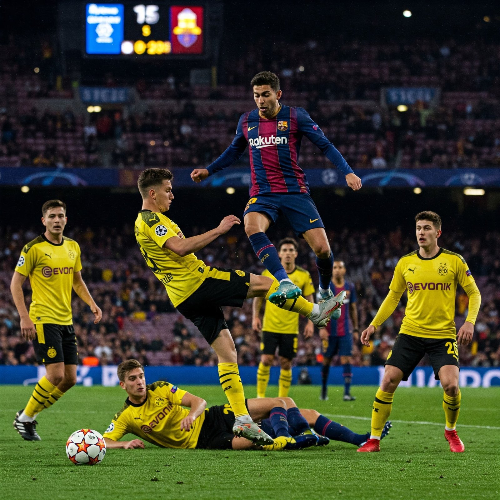 Relentless Barcelona Crush Dortmund in One-Sided Champions League Battle