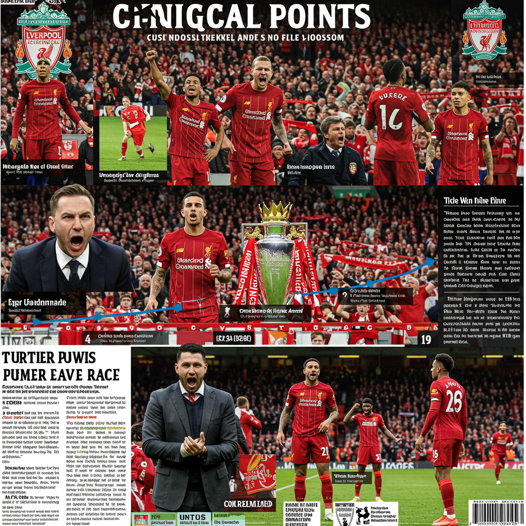 Liverpool Eye Crucial Points As Premier League Title Race Heats Up