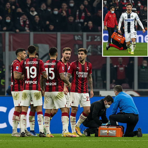 AC Milan Dominate Udinese as Maignan Undergoes Checks After Nasty Collision