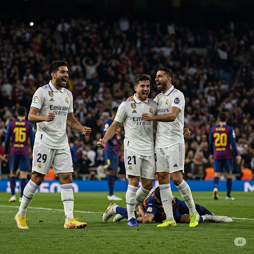 Madrid’s Late Burst Delays Barça’s La Liga Coronation