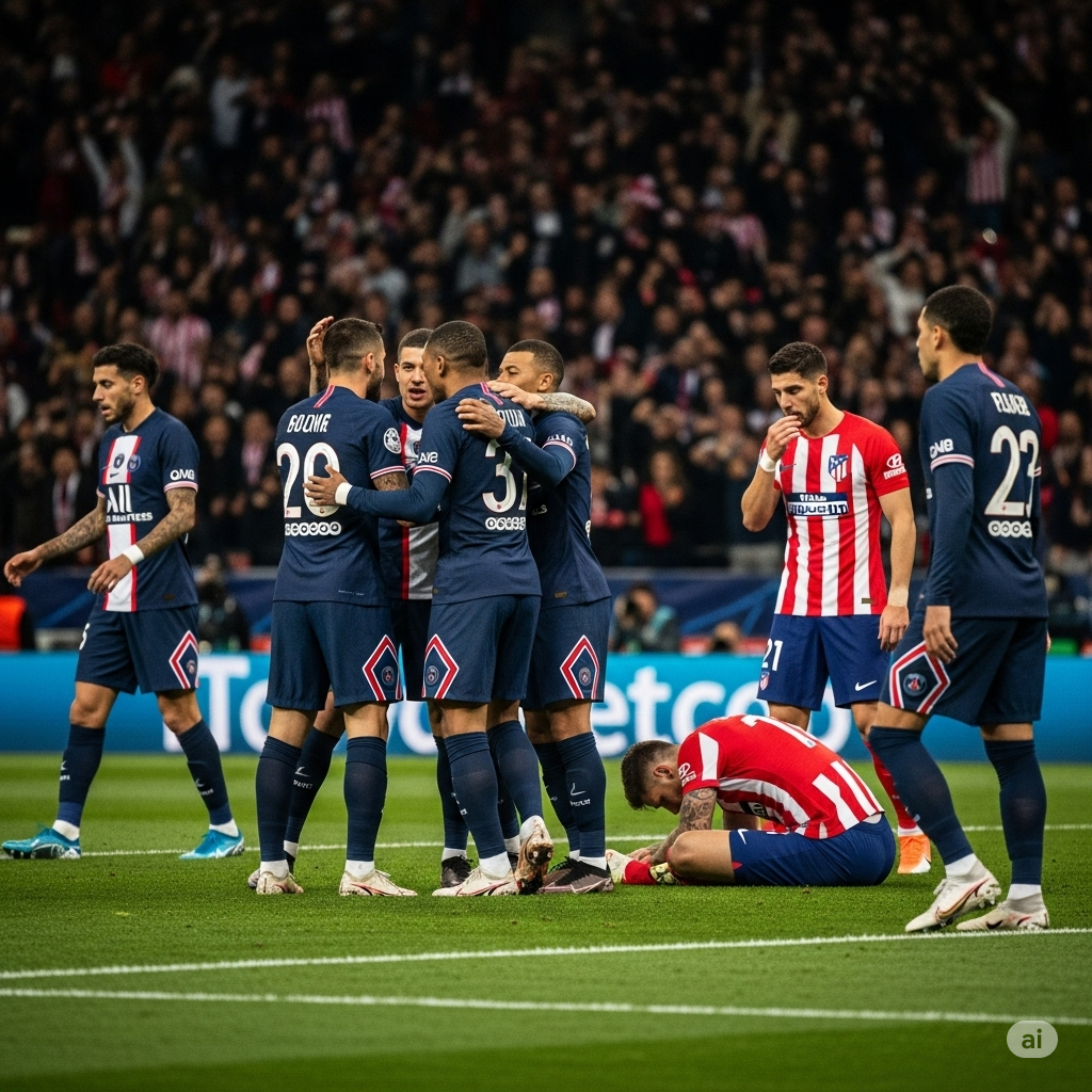 PSG Rip Through Atletico Madrid With Relentless 4-0 Rout In Club World Cup Opener