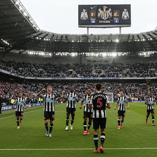 Rampant Newcastle Crush Palace to Climb Into Top Three