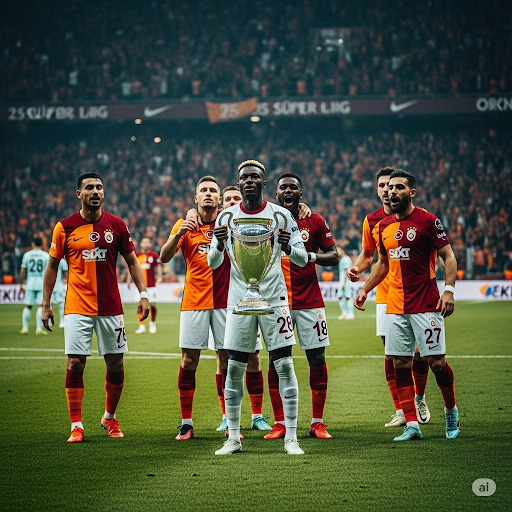 Victor Osimhen's Stellar Season Secures 25th Turkish League Title for Galatasaray
