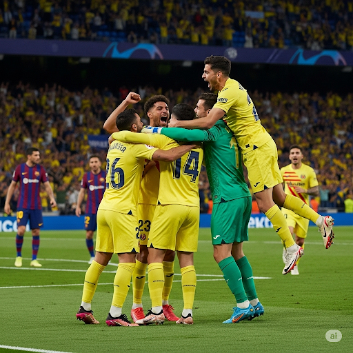 Villarreal Secure Champions League Spot with Key Win Over Barcelona