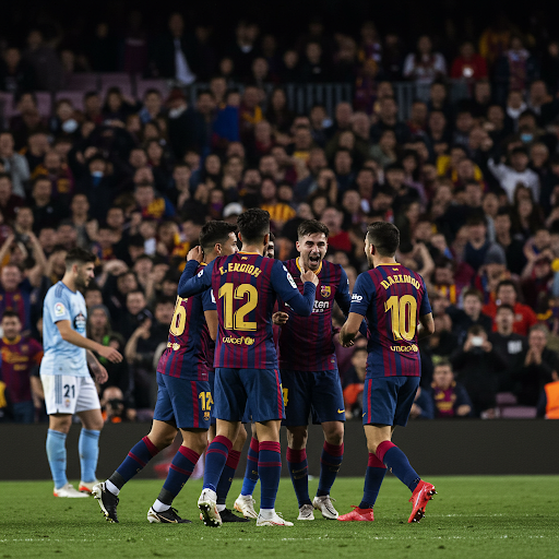 Barcelona Turn the Tide with Late Rally Against Celta Vigo