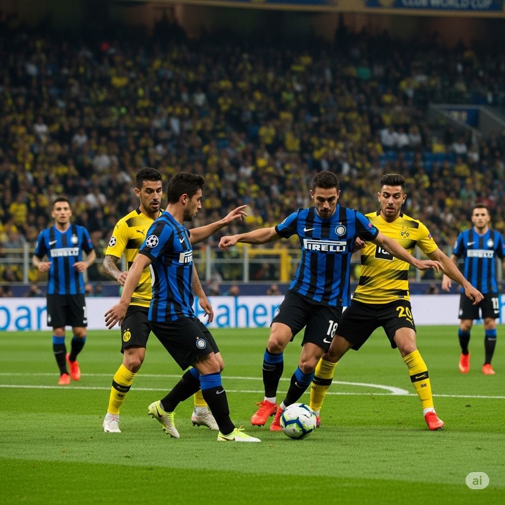 Inter Milan & Borussia Dortmund Off to Winning Start at Club World Cup