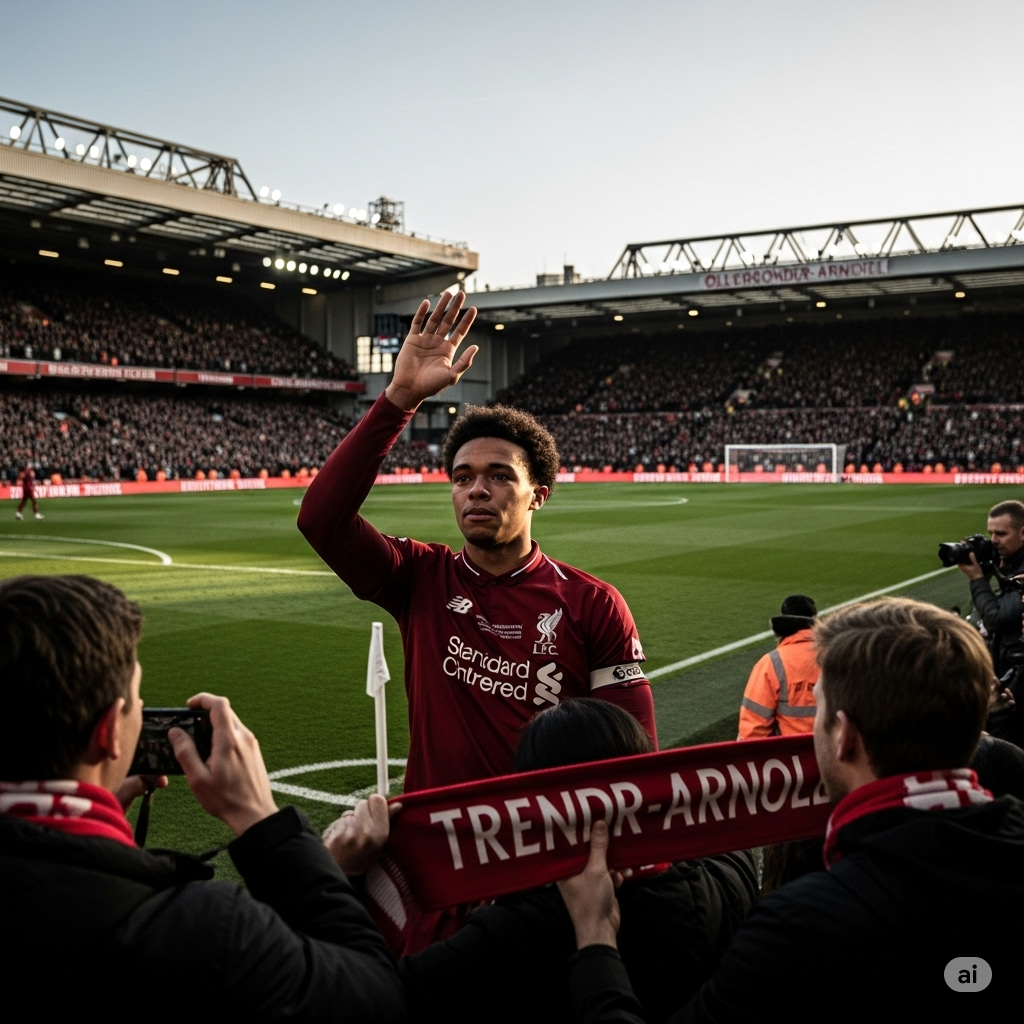 Tears and Tribute: Trent Bids Emotional Goodbye to Liverpool Fans