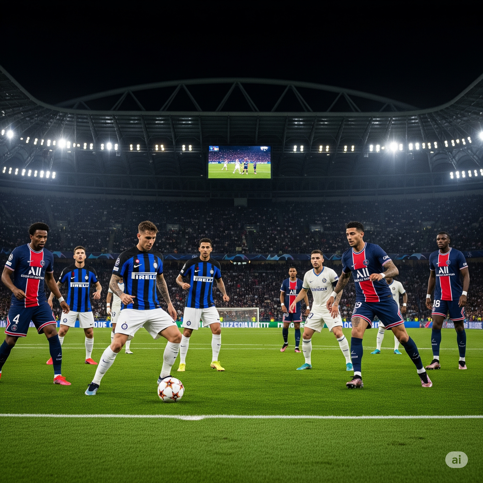 Cunning Inter Hope to Unravel PSG’s Pace in Champions League Thriller